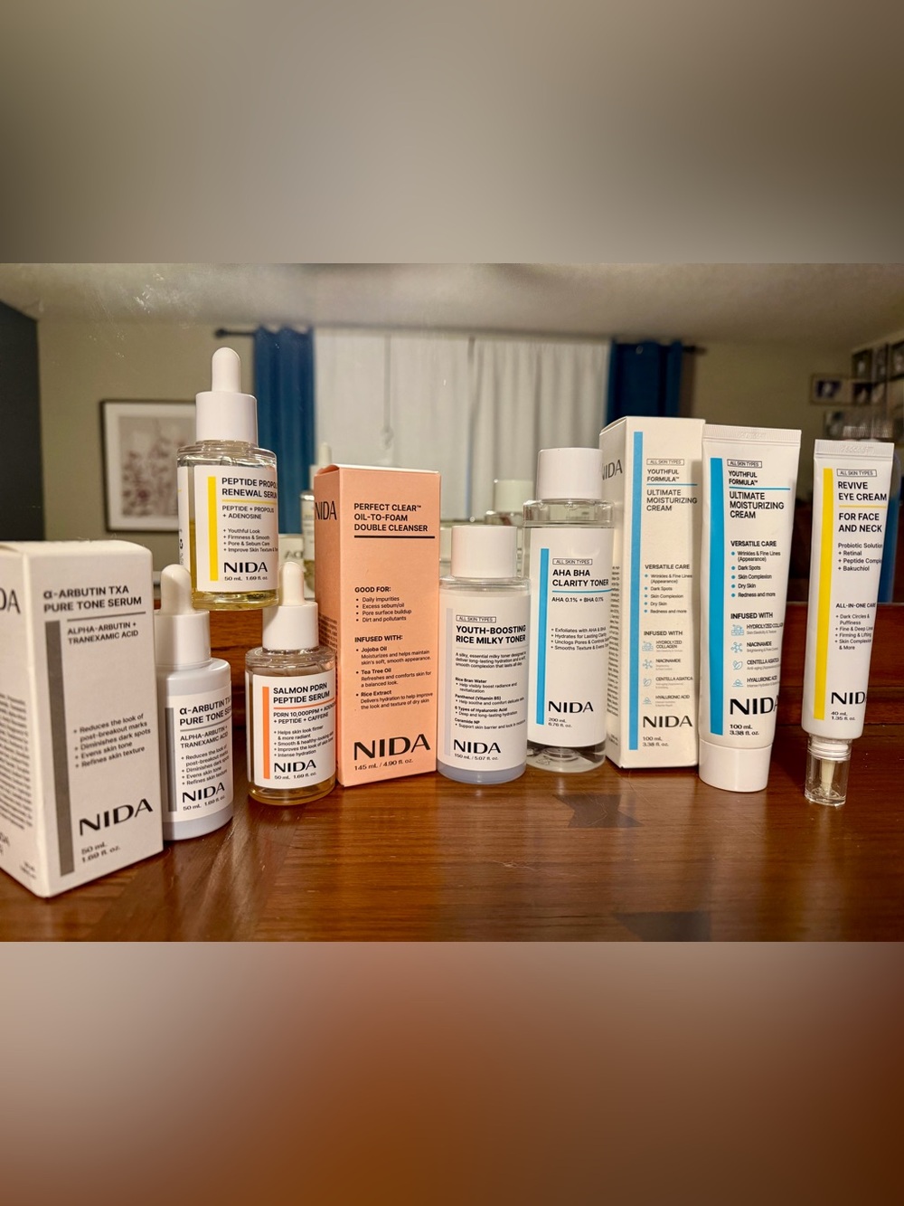 NIDA Korean Skin Care Set — some open some brand new!
